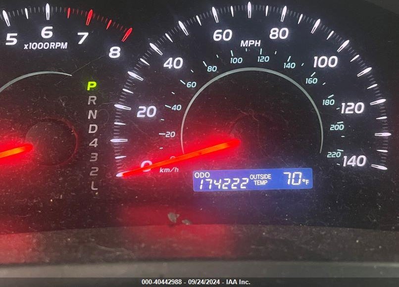 2007 TOYOTA CAMRY LE VIN: 4T1BE46K17U597880