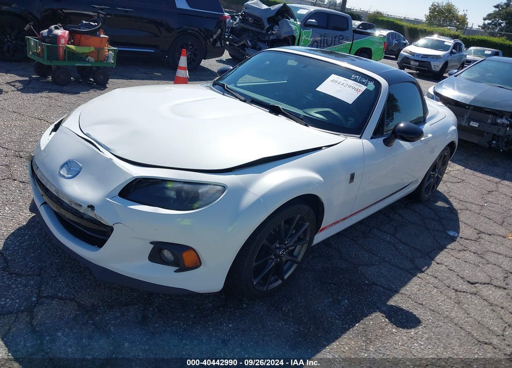 2015 MAZDA MX-5 MIATA CLUB VIN: JM1NC2MF6F0238676