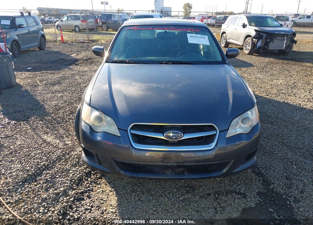 2009 SUBARU LEGACY 2.5I VIN: 4S3BL616097211080