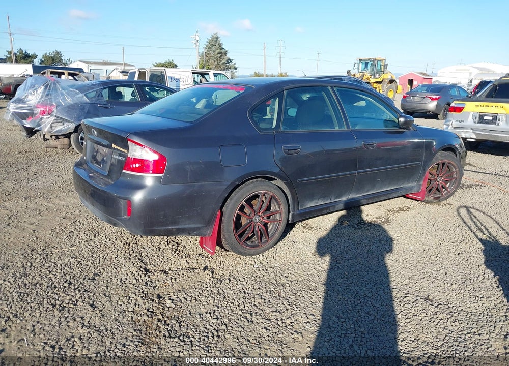 2009 SUBARU LEGACY 2.5I VIN: 4S3BL616097211080