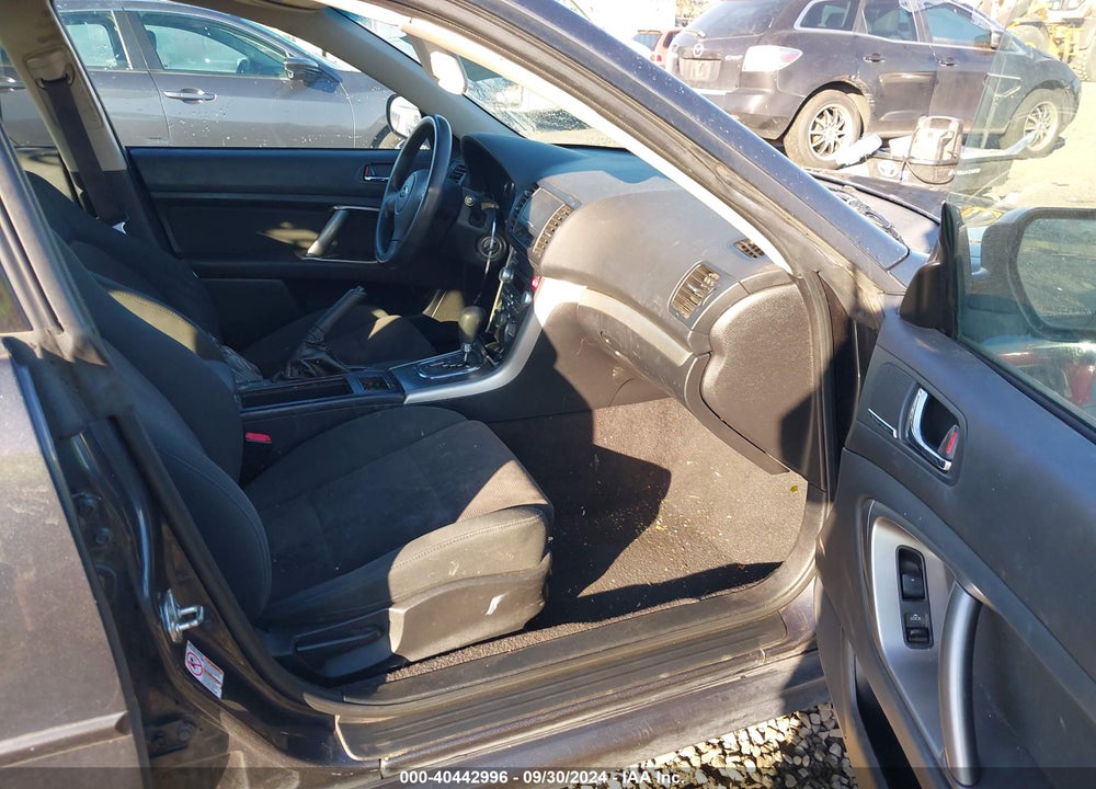 2009 SUBARU LEGACY 2.5I VIN: 4S3BL616097211080