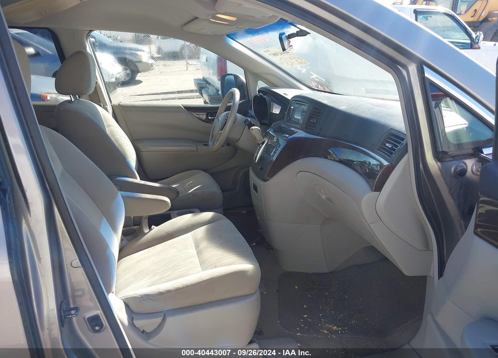 2011 NISSAN QUEST SV VIN: JN8AE2KP3B9003750