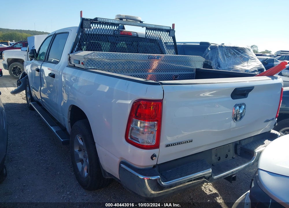 2023 RAM 1500 BIG HORN 4X4 5'7 BOX VIN: 1C6RRFFG1PN518532