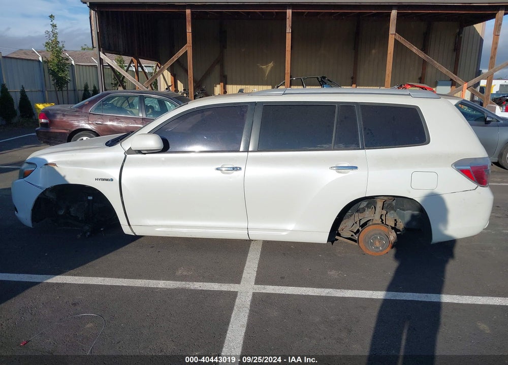 2008 TOYOTA HIGHLANDER HYBRID LIMITED VIN: JTEEW44A582019461