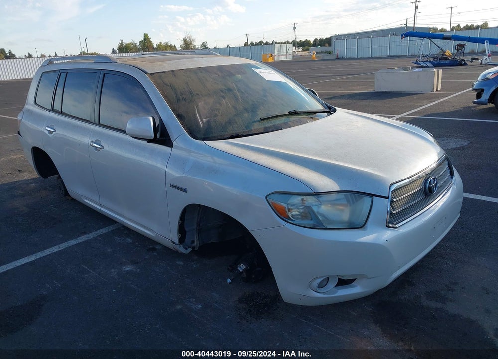 2008 TOYOTA HIGHLANDER HYBRID LIMITED VIN: JTEEW44A582019461
