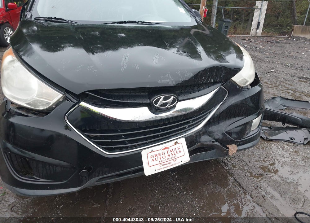2011 HYUNDAI TUCSON LIMITED VIN: KM8JU3AC6BU144114