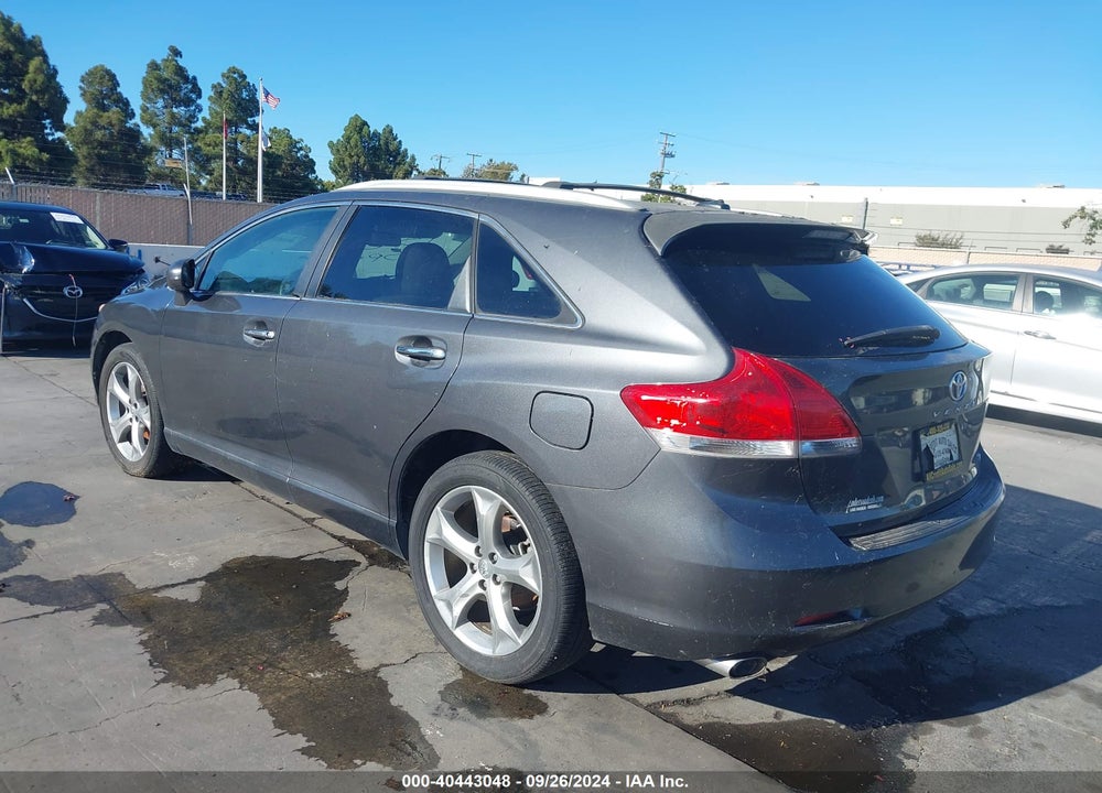 2009 TOYOTA VENZA BASE V6 VIN: 4T3BK11A09U006597