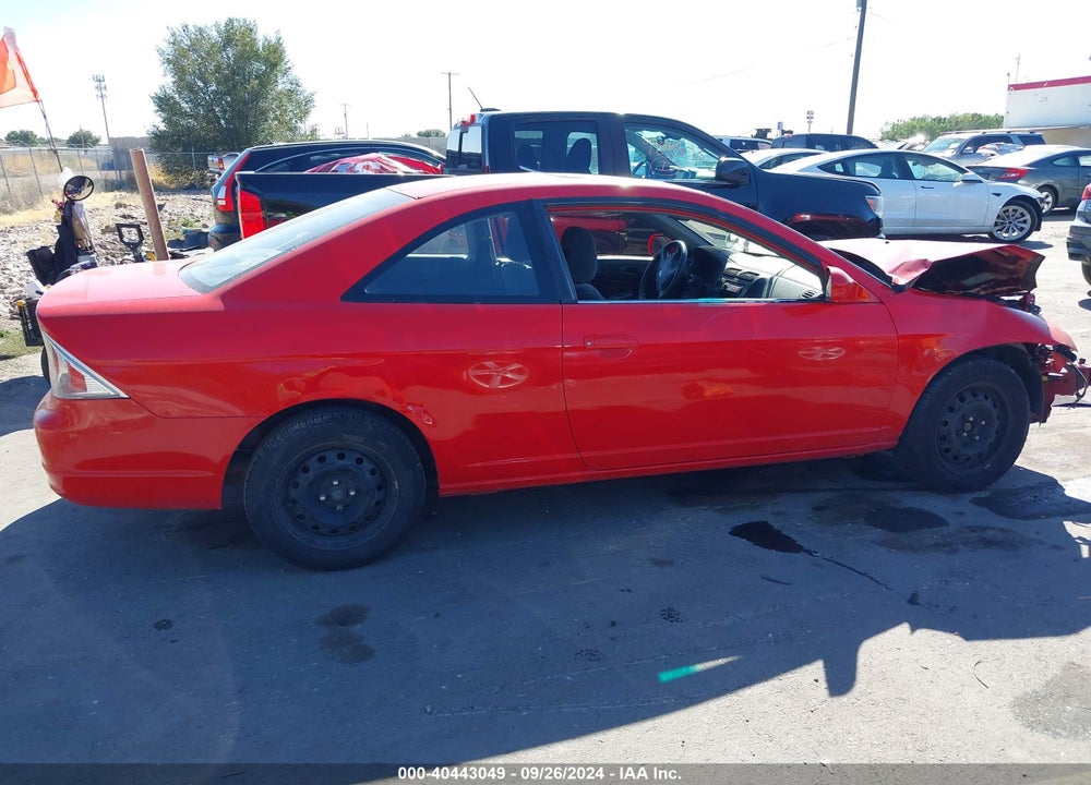 2001 HONDA CIVIC EX VIN: 1HGEM21991L053302