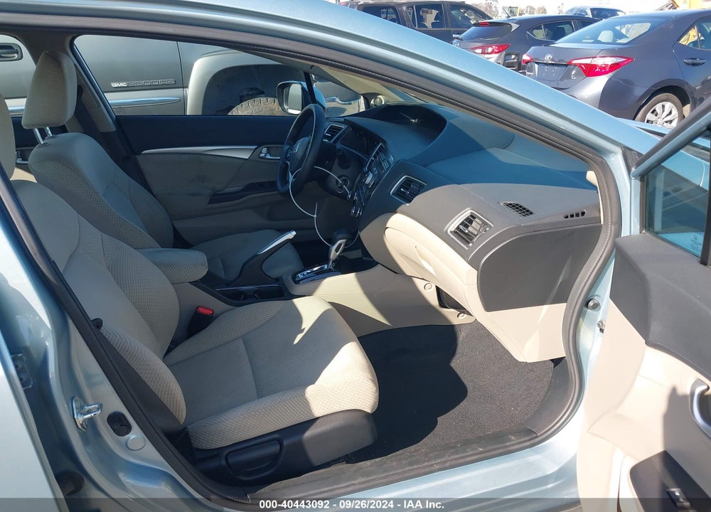 2013 HONDA CIVIC HYBRID VIN: 19XFB4F20DE201253