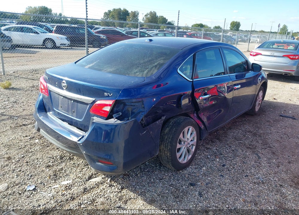 2019 NISSAN SENTRA SV VIN: 3N1AB7AP9KY275302