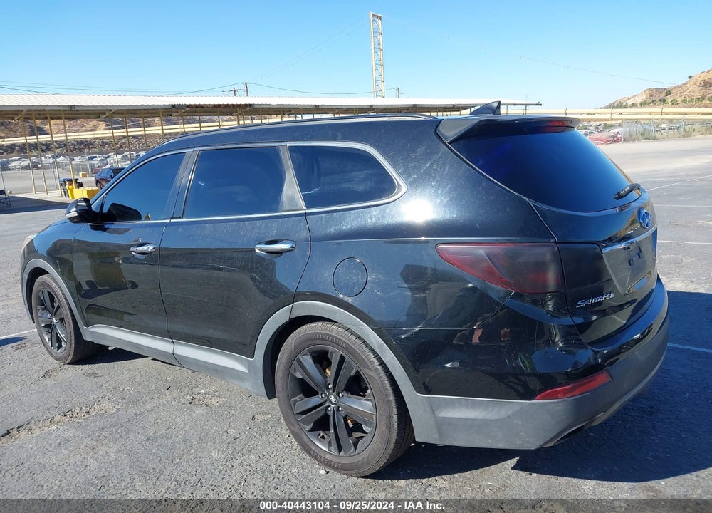 2013 HYUNDAI SANTA FE LIMITED VIN: KM8SR4HF3DU009526