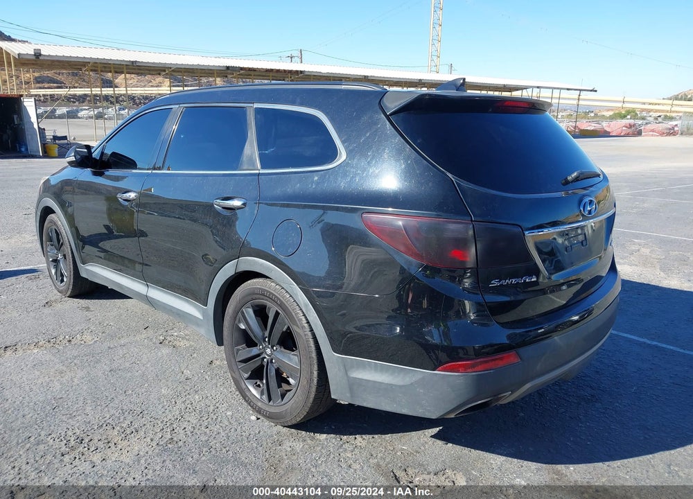 2013 HYUNDAI SANTA FE LIMITED VIN: KM8SR4HF3DU009526