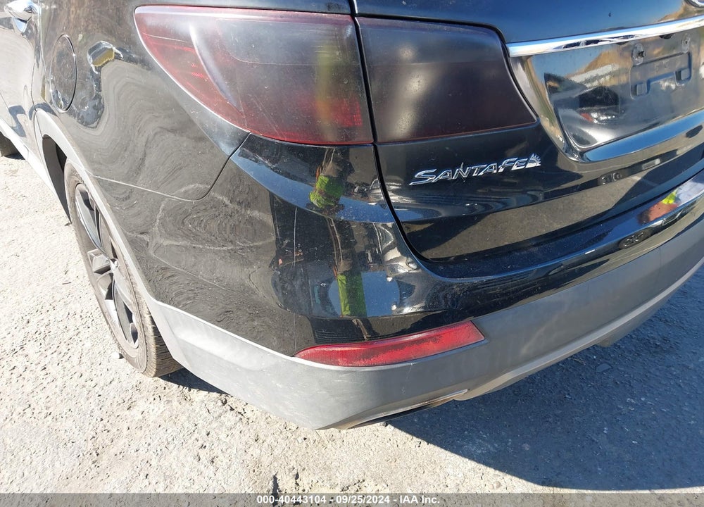 2013 HYUNDAI SANTA FE LIMITED VIN: KM8SR4HF3DU009526