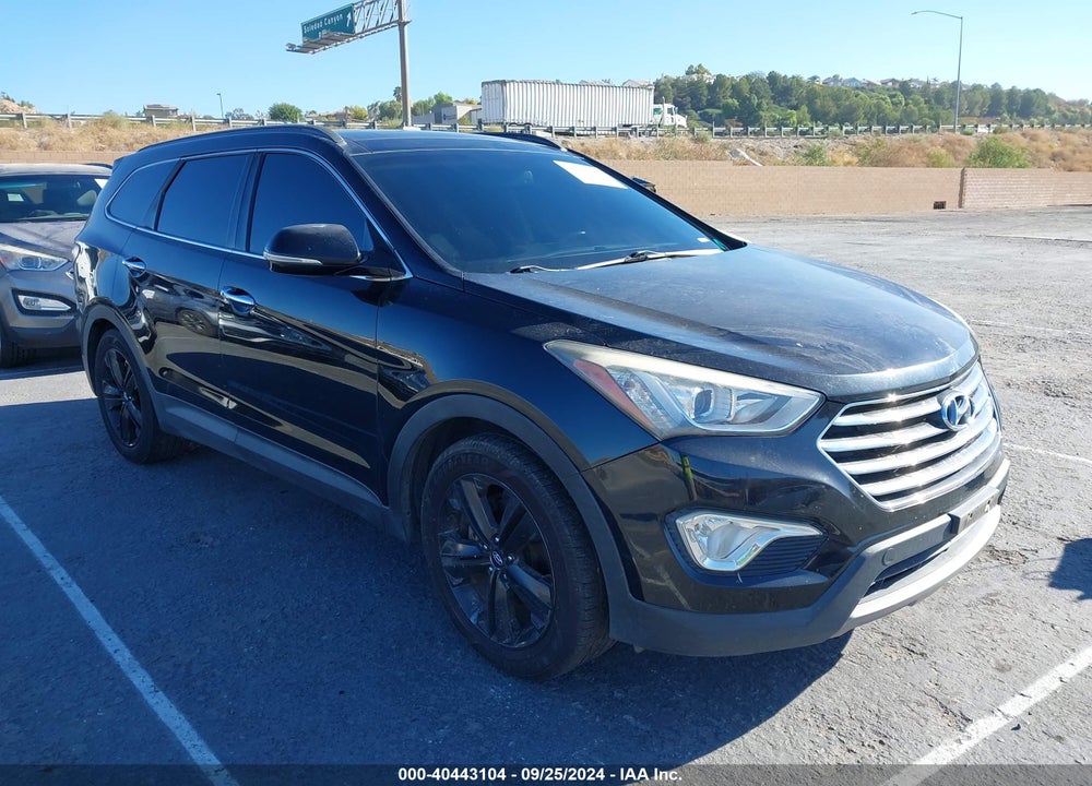 2013 HYUNDAI SANTA FE LIMITED VIN: KM8SR4HF3DU009526
