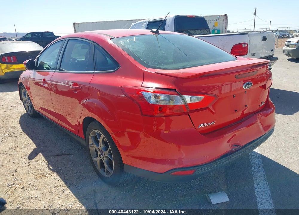 2013 FORD FOCUS VIN: 1FADP3F29DL209870