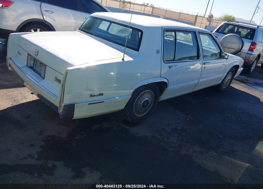 1990 CADILLAC DEVILLE VIN: 1G6CD5330L4314137