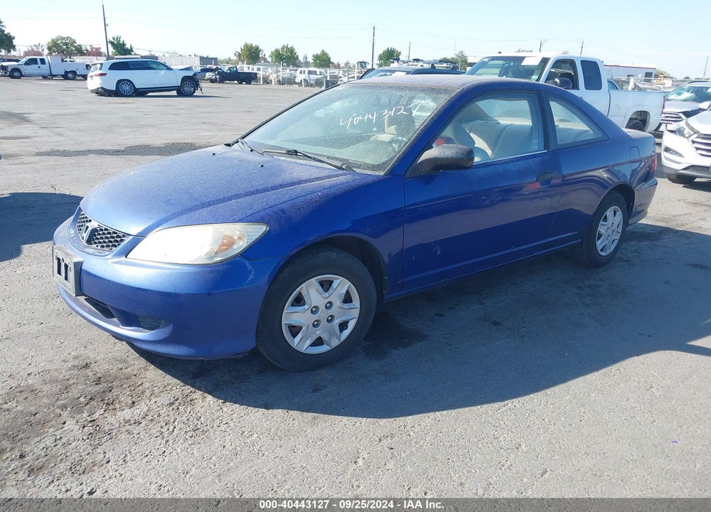 2004 HONDA CIVIC VP VIN: 1HGEM22154L068960