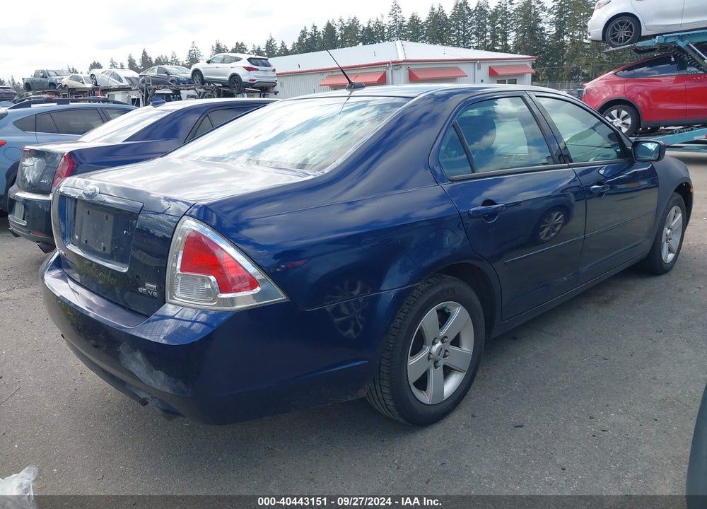 2007 FORD FUSION SE VIN: 3FAHP01147R232641