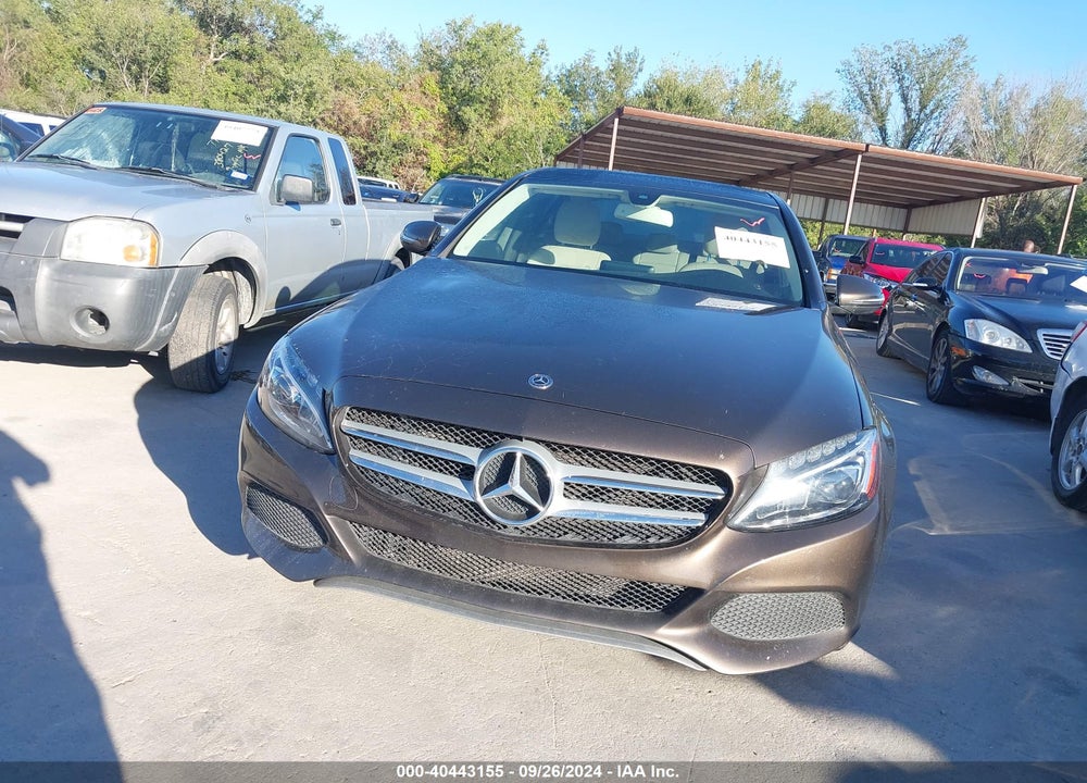 2017 MERCEDES-BENZ C 300 VIN: WDDWF4JBXHR302344