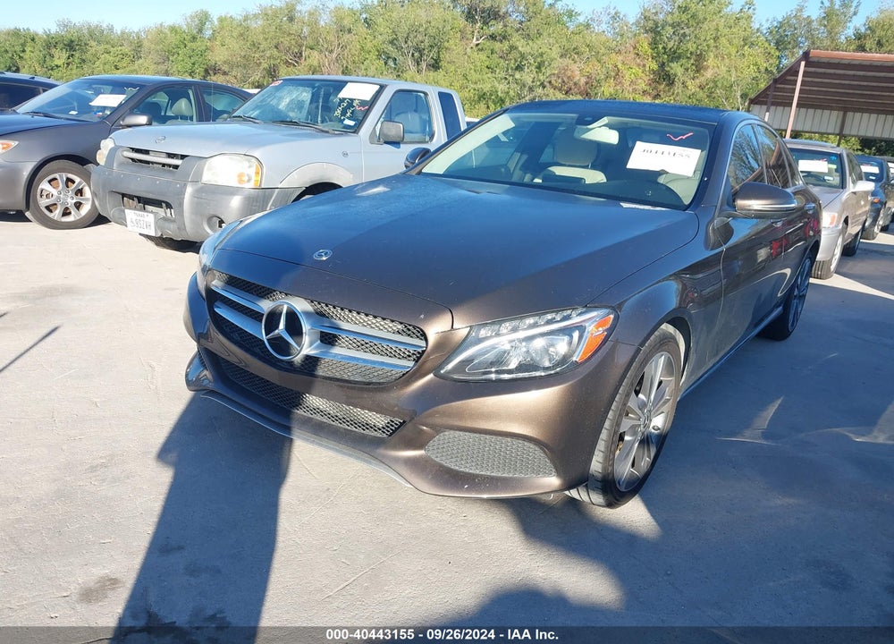 2017 MERCEDES-BENZ C 300 VIN: WDDWF4JBXHR302344