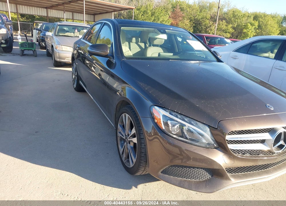 2017 MERCEDES-BENZ C 300 VIN: WDDWF4JBXHR302344
