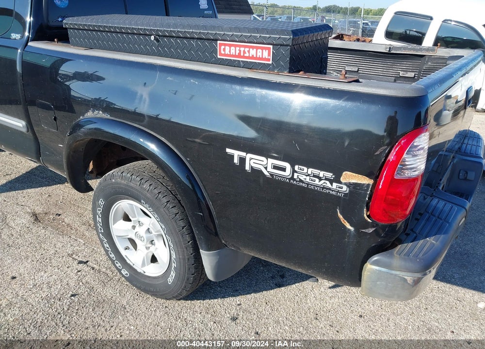 2006 TOYOTA TUNDRA SR5 V8 VIN: 5TBBT44196S478622