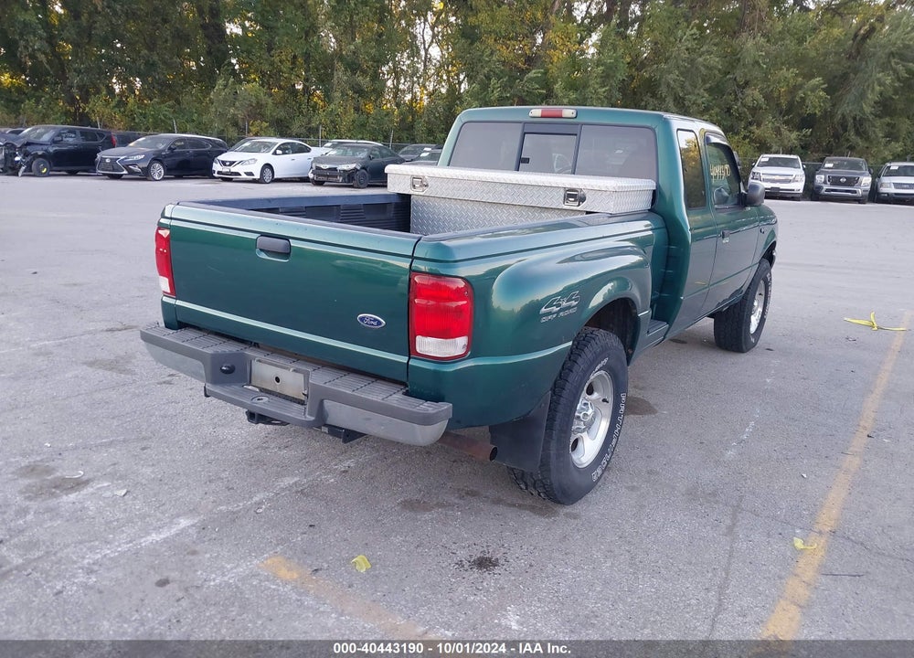 2000 FORD RANGER XL/XLT VIN: 1FTZR15V7YTB33422