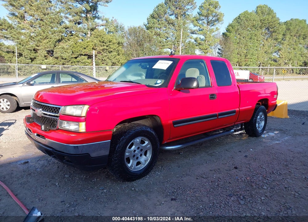 2006 CHEVROLET SILVERADO 1500 LT1 VIN: 1GCEK19Z56Z138869