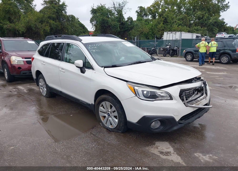 2017 SUBARU OUTBACK 2.5I PREMIUM VIN: 4S4BSAFC0H3272080