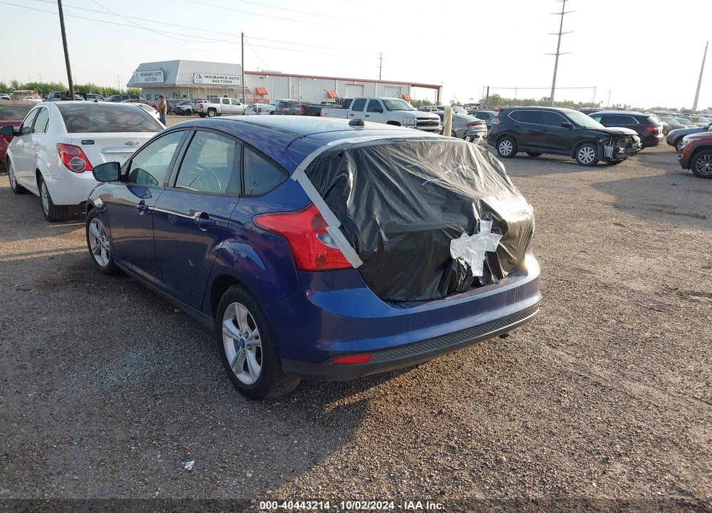 2012 FORD FOCUS SE VIN: 1FAHP3K27CL278594
