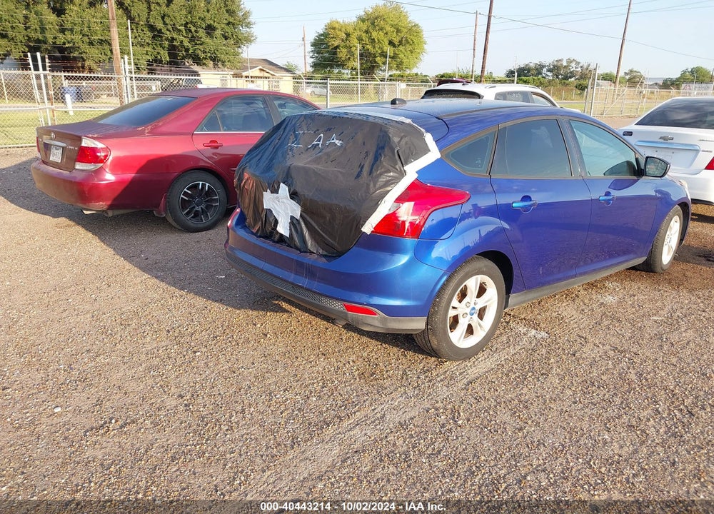 2012 FORD FOCUS SE VIN: 1FAHP3K27CL278594