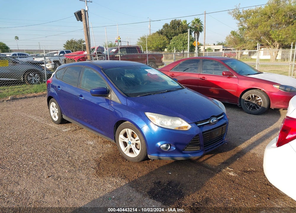 2012 FORD FOCUS SE VIN: 1FAHP3K27CL278594