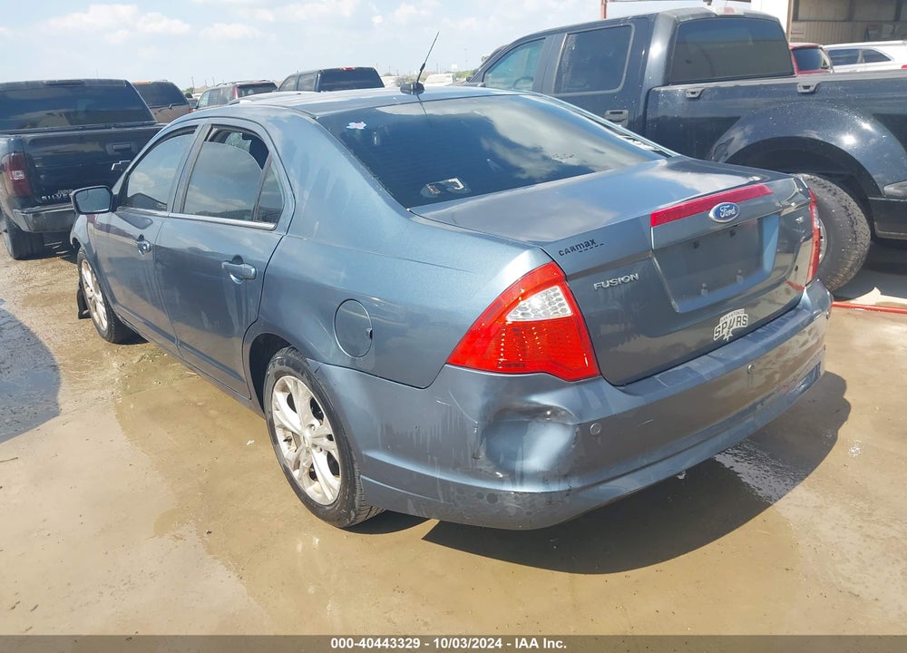 2012 FORD FUSION SE VIN: 3FAHP0HA1CR124350