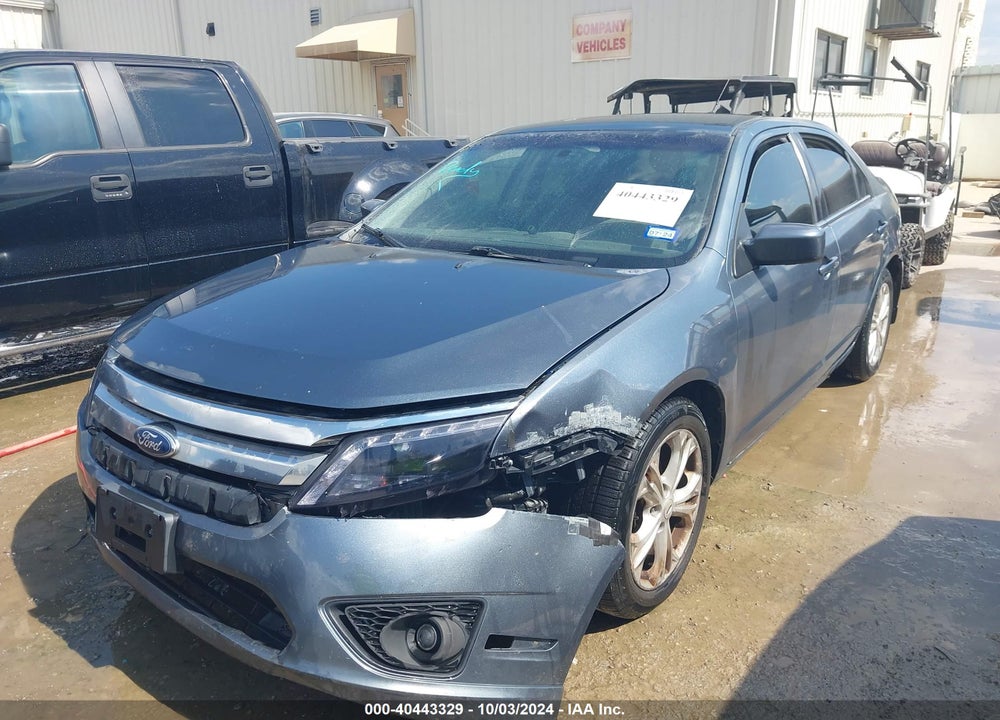 2012 FORD FUSION SE VIN: 3FAHP0HA1CR124350