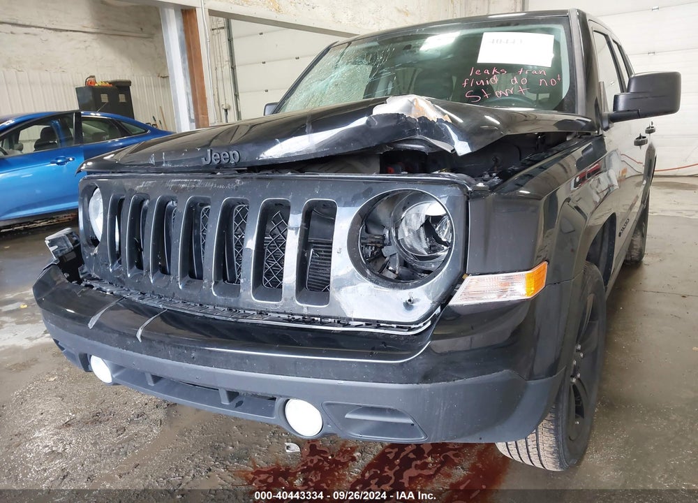 2015 JEEP PATRIOT ALTITUDE EDITION VIN: 1C4NJRBB4FD312703