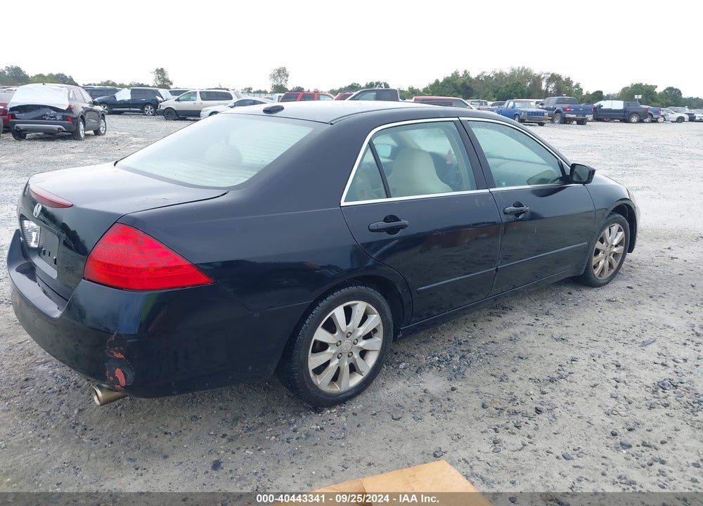 2006 HONDA ACCORD 3.0 EX VIN: 1HGCM665X6A011261