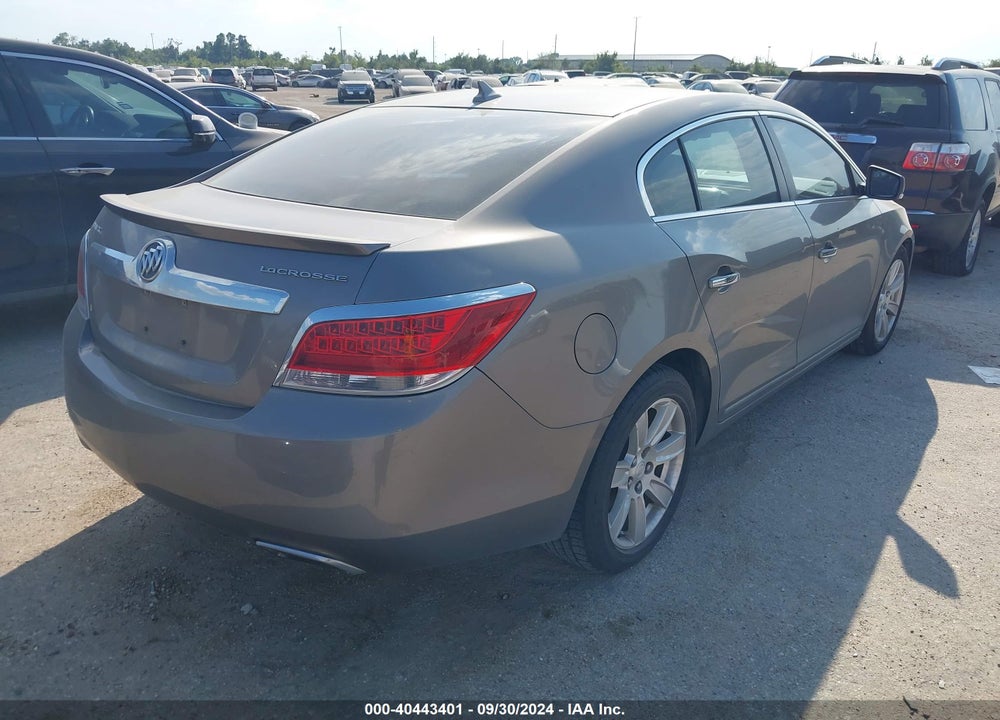 2012 BUICK LACROSSE LEATHER GROUP VIN: 1G4GC5E37CF212932
