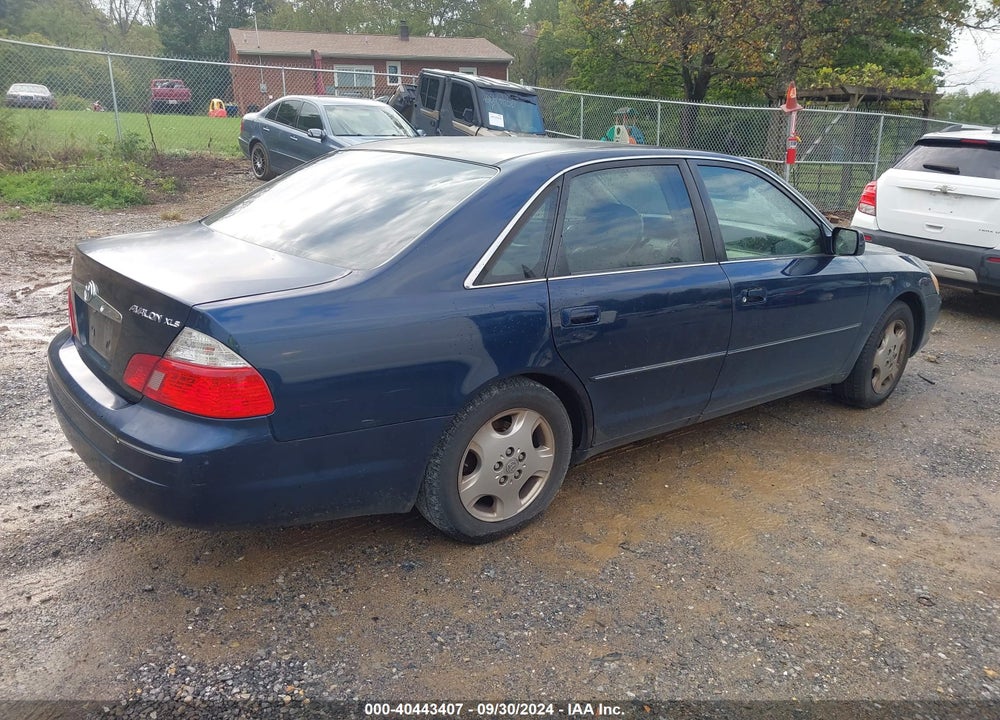 2004 TOYOTA AVALON XLS VIN: 4T1BF28B94U342839