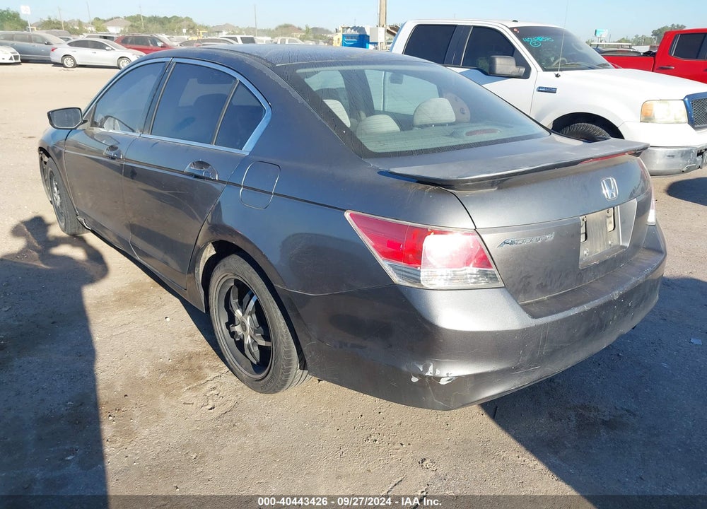 2009 HONDA ACCORD 2.4 LX VIN: 1HGCP26389A056024