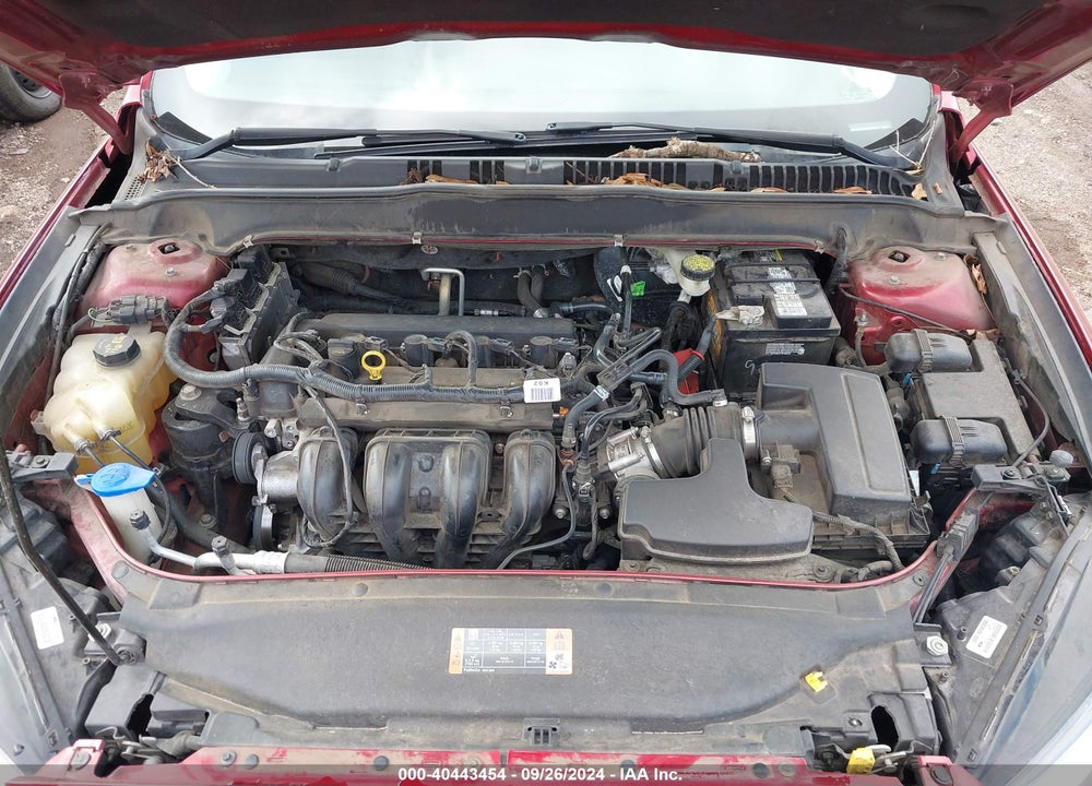 2016 FORD FUSION S VIN: 3FA6P0G70GR254221
