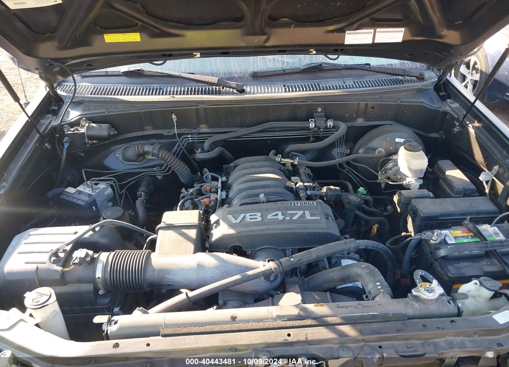 2005 TOYOTA TUNDRA SR5 V8 VIN: 5TBET34195S464953