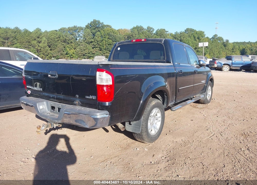 2005 TOYOTA TUNDRA SR5 V8 VIN: 5TBET34195S464953