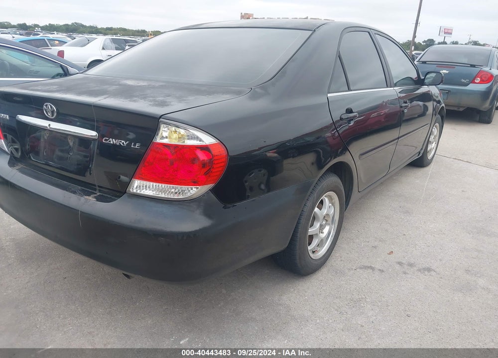 2005 TOYOTA CAMRY LE VIN: 4T1BE32K15U046541