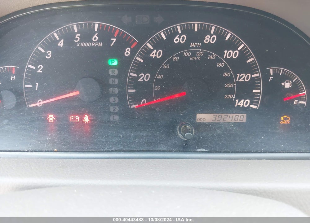 2005 TOYOTA CAMRY LE VIN: 4T1BE32K15U046541