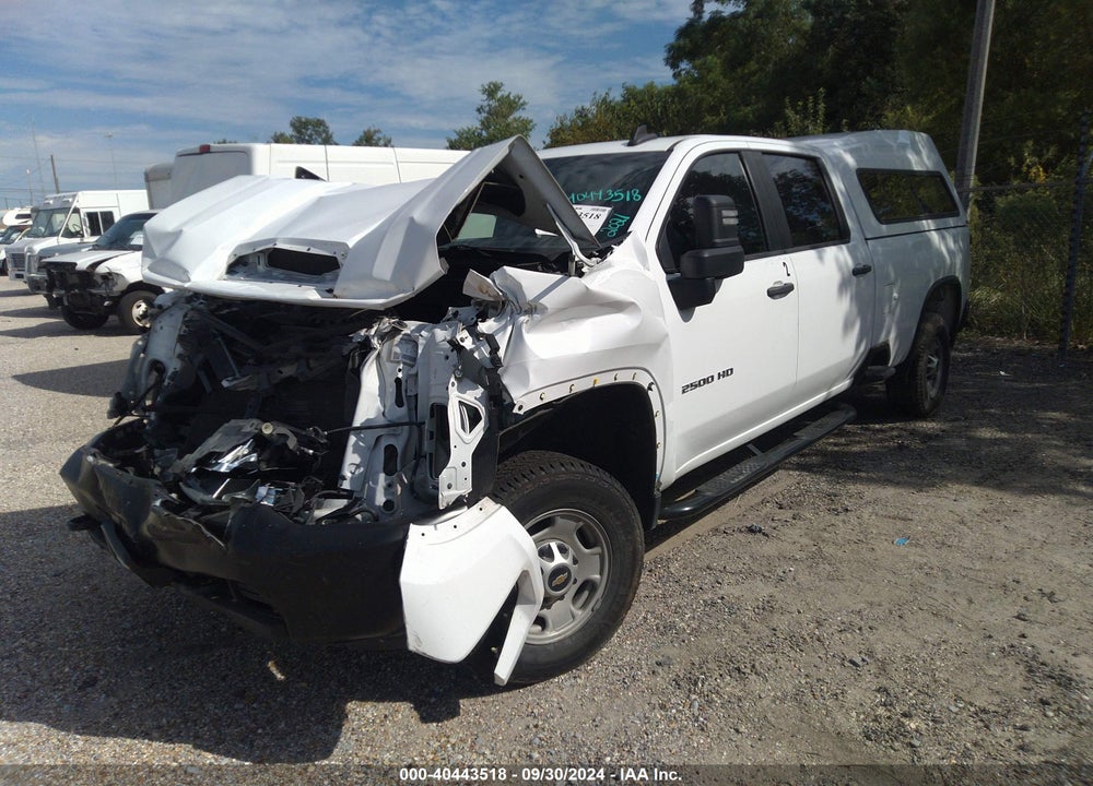 2021 CHEVROLET SILVERADO 2500HD 2WD LONG BED WT VIN: 1GC1WLE77MF111187