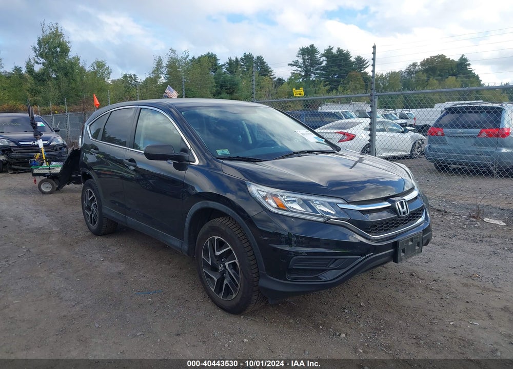2016 HONDA CR-V SE VIN: 5J6RM4H4XGL117159