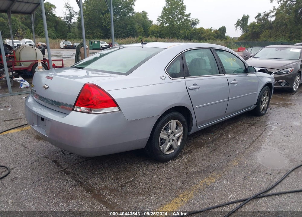 2006 CHEVROLET IMPALA LS VIN: 2G1WB58K769255243