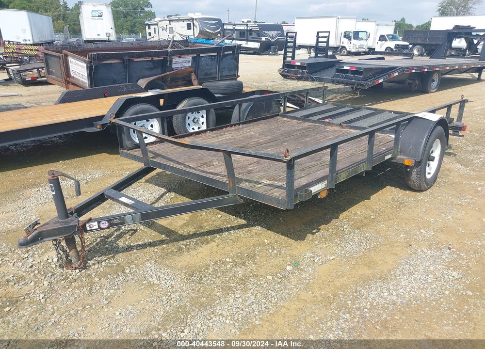 2012 CARRY ON 6.5 X 12 UTILITY TRAILER VIN: 4YMUL121XCG000648