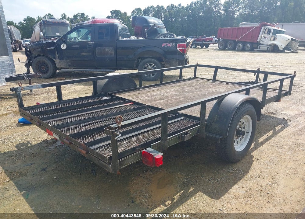 2012 CARRY ON 6.5 X 12 UTILITY TRAILER VIN: 4YMUL121XCG000648