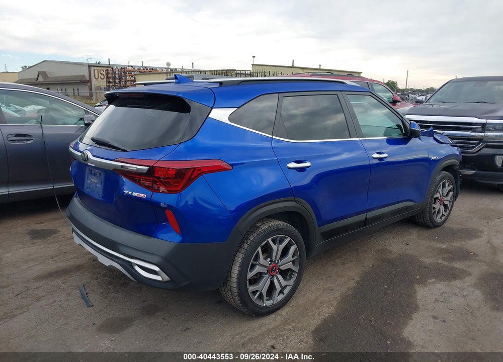 2021 KIA SELTOS SX TURBO VIN: KNDETCA26M7158791